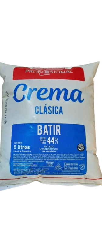 CREMA DE LECHE LA SERENISIMA SACHET (5 LTS)